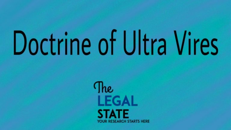 Doctrine of Ultra Vires Company Law