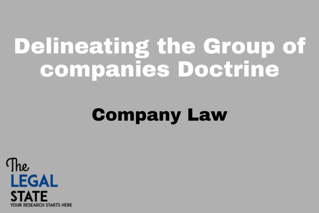 group of companies doctrine